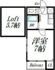 ヴィラ百人町の間取り画像