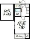 ヴィラ百人町の間取り画像