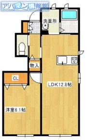 エルヴァ―ルヤマトの間取り画像