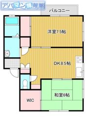 サンハイツシライの間取り画像
