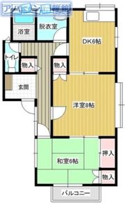 梨本ハイランドCの間取り画像