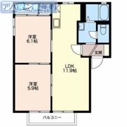 シャーメゾンヤマトBの間取り画像