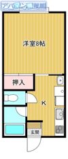 コーポ相川の間取り画像
