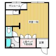 ベルディーの間取り画像