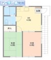 コーポ川瀬の間取り画像