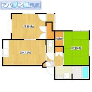 佐川アパート ブラック棟の間取り画像