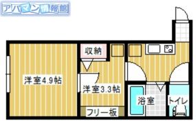 シオンヒルズの間取り画像