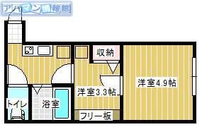 シオンヒルズの間取り画像