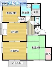 ルネス坂井Aの間取り画像