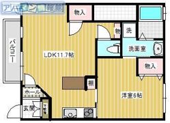 シティハイムkomaの間取り画像