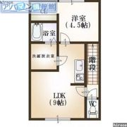 ハトルⅡの間取り画像