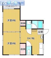 コーポマリーの間取り画像