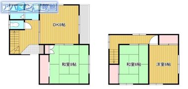 文京町貸家の間取り画像