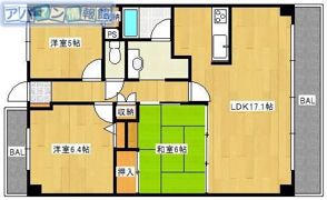 プレステージ青山の間取り画像