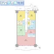プレステージ青山の間取り画像