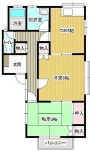 梨本ハイランドDの間取り画像