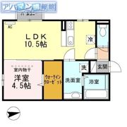 セブンワンテンKの間取り画像