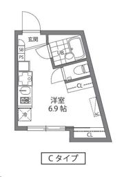 ヒルクレスト新中野の間取り画像