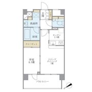 プレミアコンフォート西荻窪の間取り画像