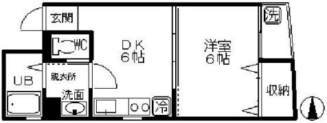 高円寺マンションの間取り画像