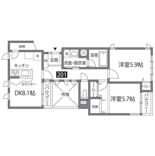間取図