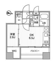 SYFORME木場Ⅱの間取り画像