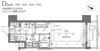 ZOOM都立大学の間取り画像