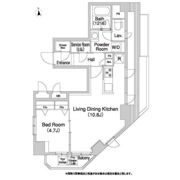 コンフォリア浅草橋DEUXの間取り画像