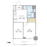 東建ニューハイツ九段の間取り画像