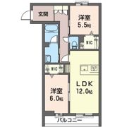 アリスティオの間取り画像