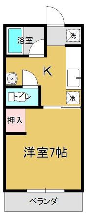 ハイツシオンの間取り画像