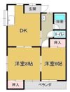 ライブコア大豆の間取り画像