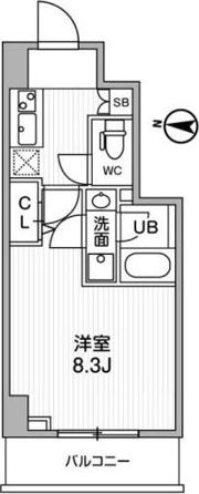 ALTERNA亀戸Ⅱの間取り画像