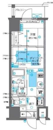 ZOOM神田の間取り画像