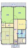 長谷川貸住宅の間取り画像