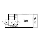 サンシャイン福成の間取り画像