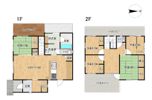 日野町戸建の間取り画像