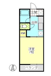 ハイツマルティーニの間取り画像