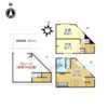 帝塚山2丁目貸家の間取り画像