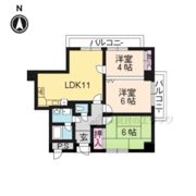 アーチスト島田の間取り画像