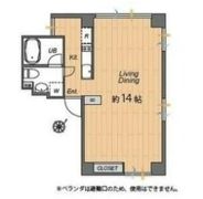 ラティオ築地の間取り画像