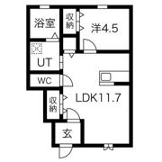 Diamond squareの間取り画像