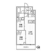 LIME RESIDENCE SHINAGAWA EASTの間取り画像