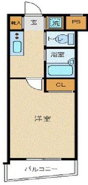 スカイコート九段下の間取り画像