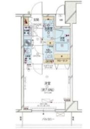 パレステュディオ新御徒町の間取り画像