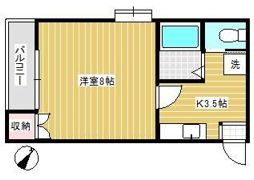 コーポエンジェルスⅢの間取り画像