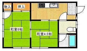 興和ハイツの間取り画像
