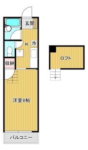 クラスターCの間取り画像