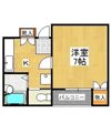 青山フラッツの間取り画像