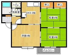 メゾン松波の間取り画像